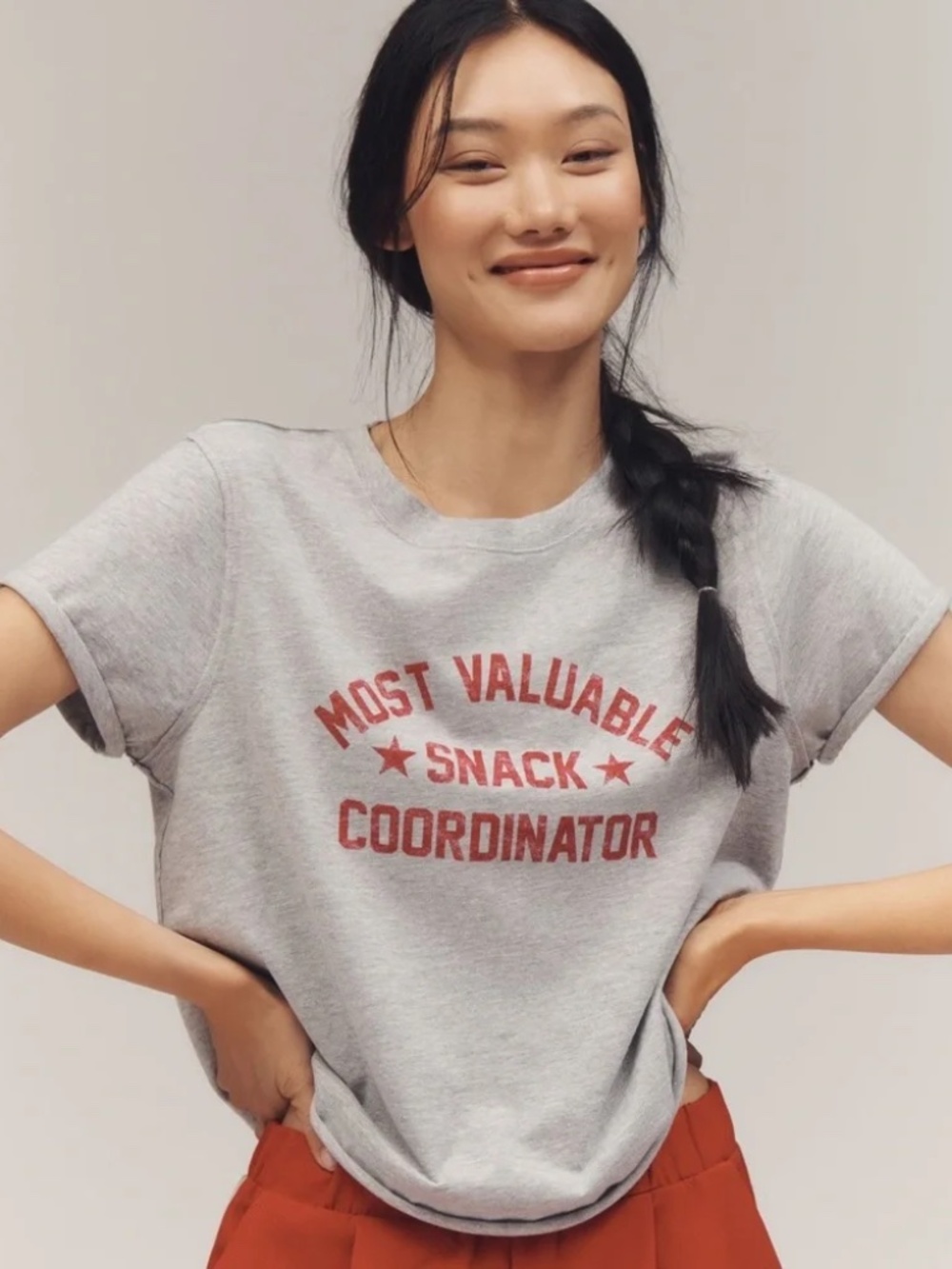 Anthropologie Maeve Snack Coordinator Graphic Tee size XXS NWT
